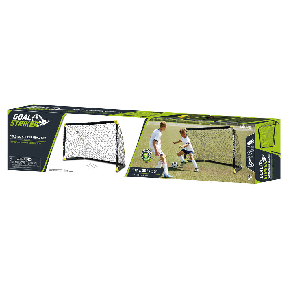 Innov8 Folding Soccer Goal Set by Innov8 — kids activity toy for outdoor play and birthday gifts - image 1
