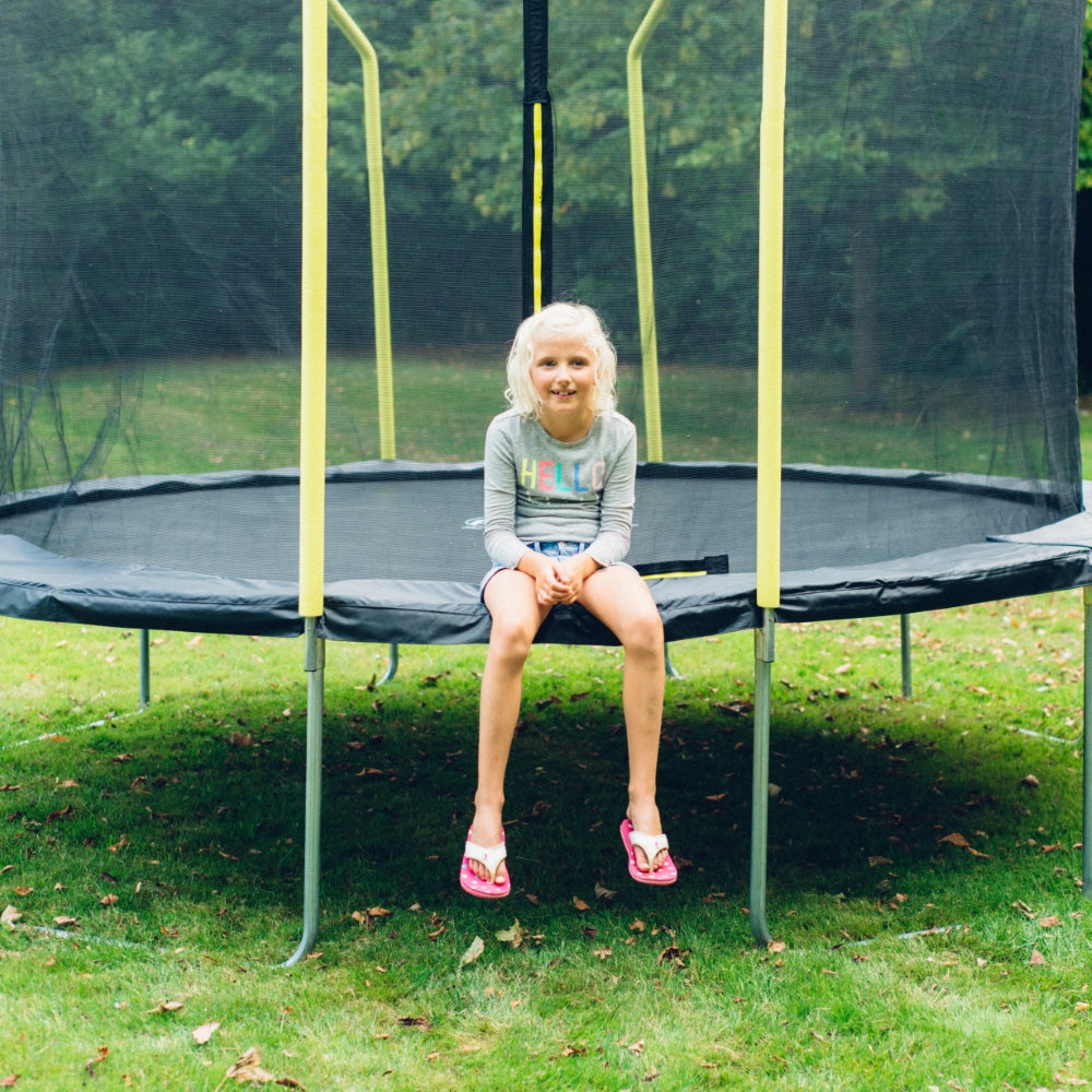Plum 14Ft Wave Springsafe Trampoline And Enclosure by Plum — kids activity toy for outdoor play and birthday gifts - image 9