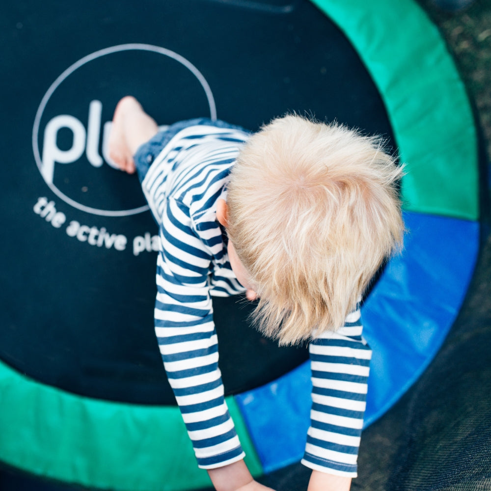 Plum 4.5Ft Junior Trampoline And Enclosure by Plum — kids activity toy for outdoor play and birthday gifts - image 3