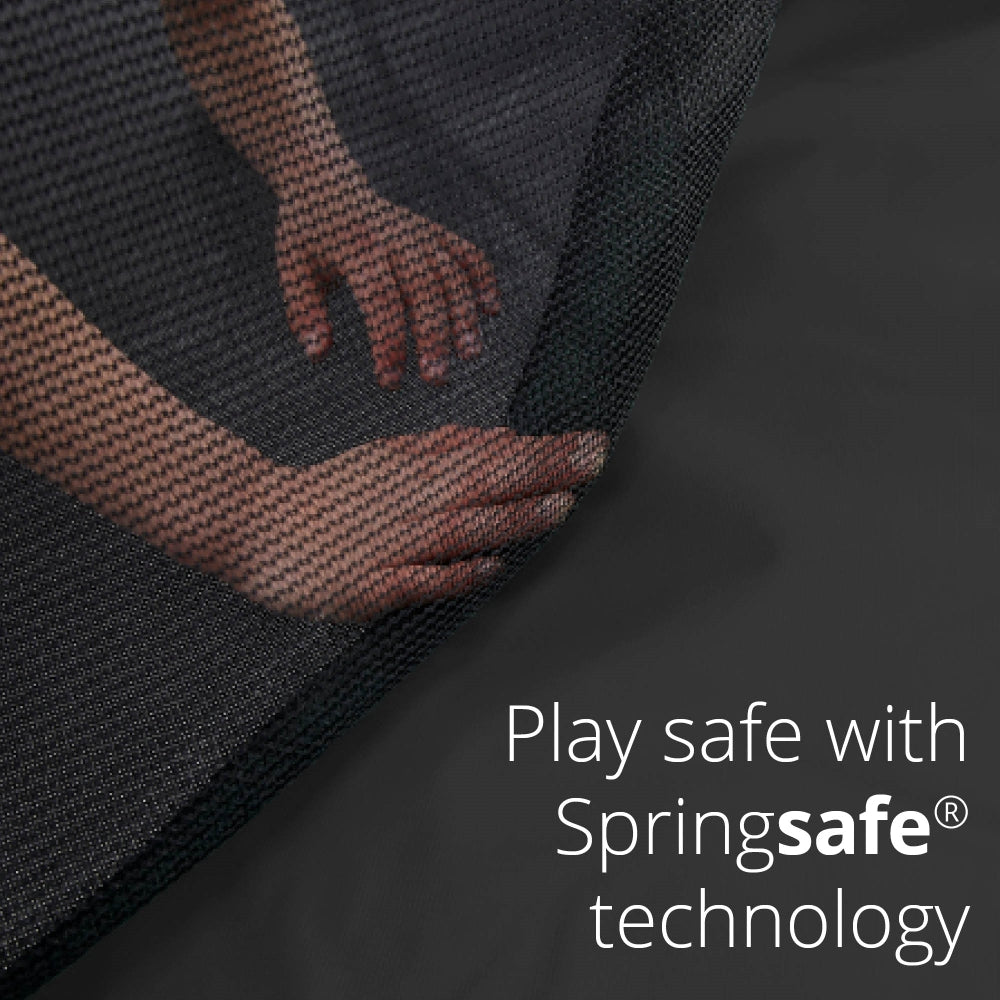 Plum 8Ft Wave Springsafe Trampoline And Enclosure by Plum — kids activity toy for outdoor play and birthday gifts - image 3