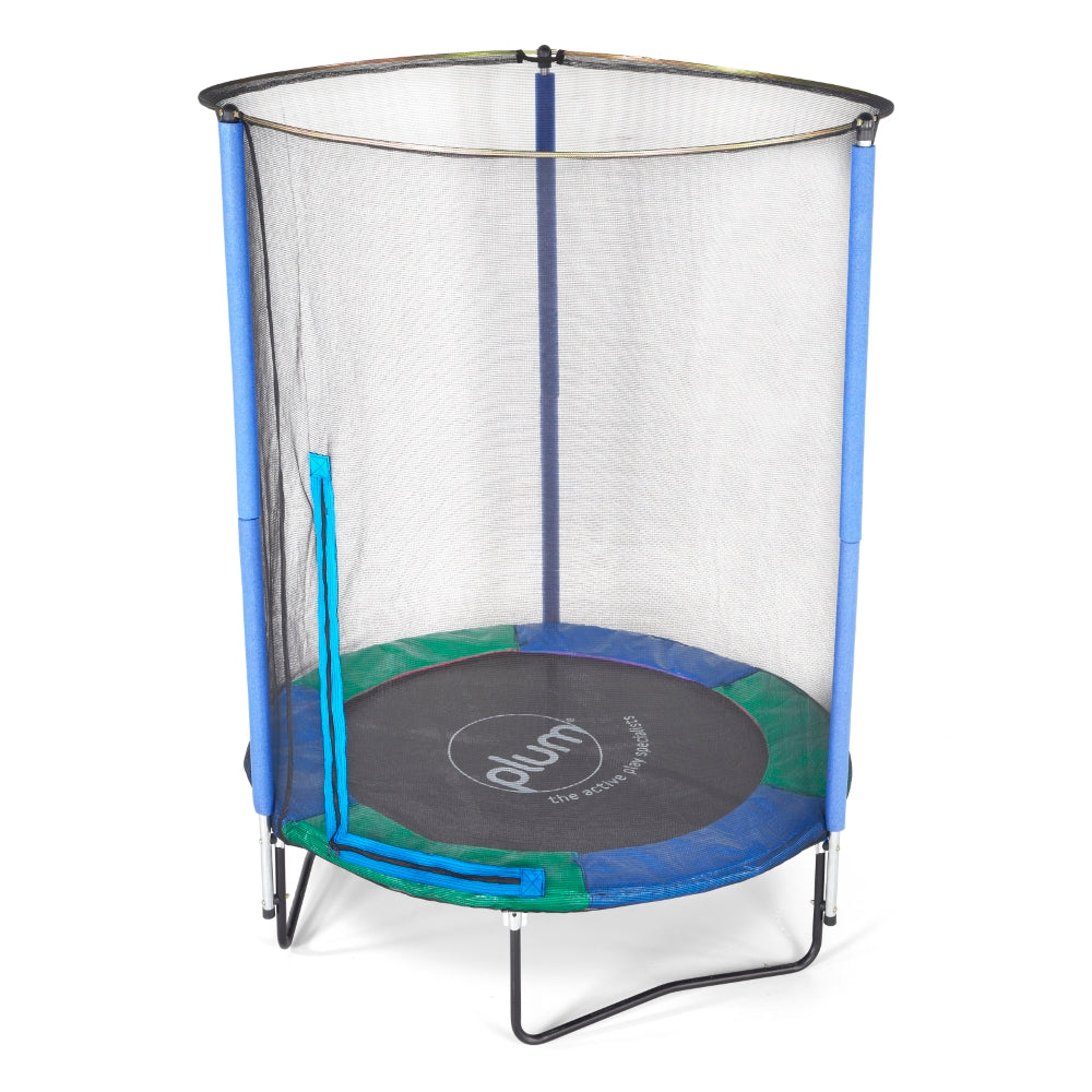 Plum 4.5Ft Junior Trampoline And Enclosure by Plum — kids activity toy for outdoor play and birthday gifts - image 8
