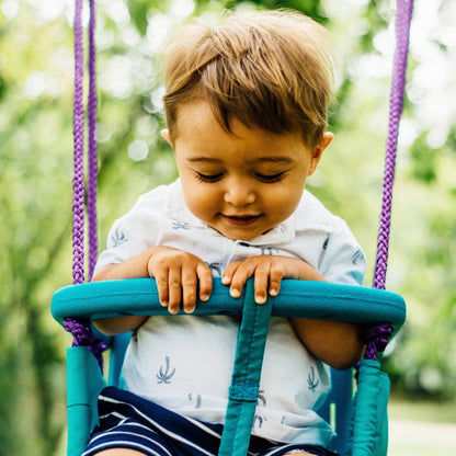 Plum Metal 2-In-1 Swing Set - kids toy for playdates, birthdays, and active play - image 6