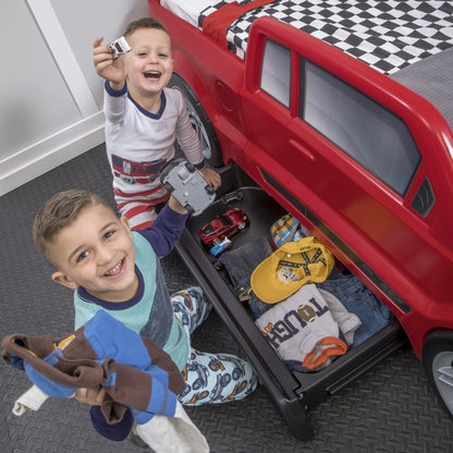 Turbocharged Twin Truck Bed by Step2 — kids activity toy for outdoor play and birthday gifts - image 4