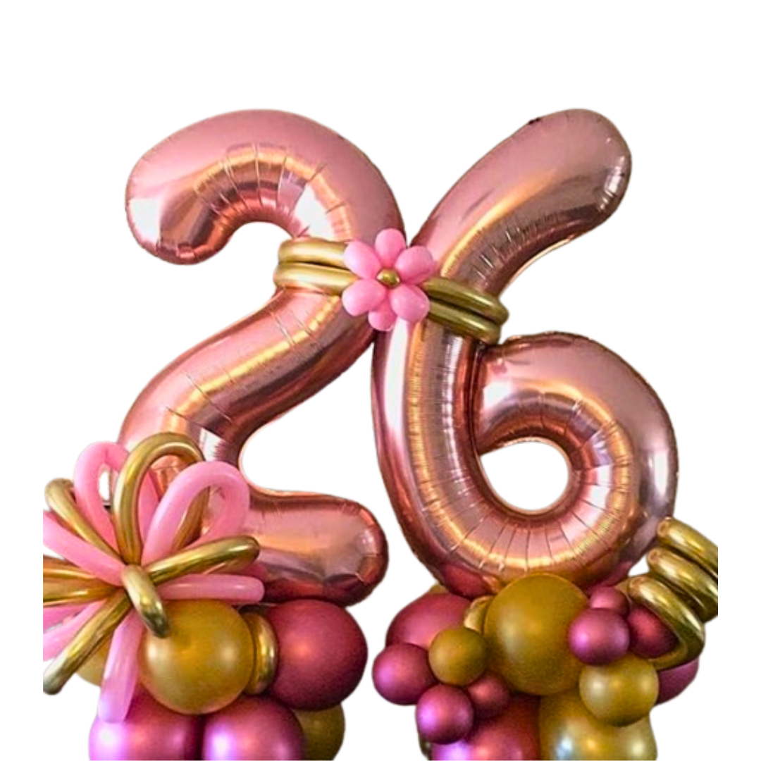 Happy 26th Birthday balloon Bouquet