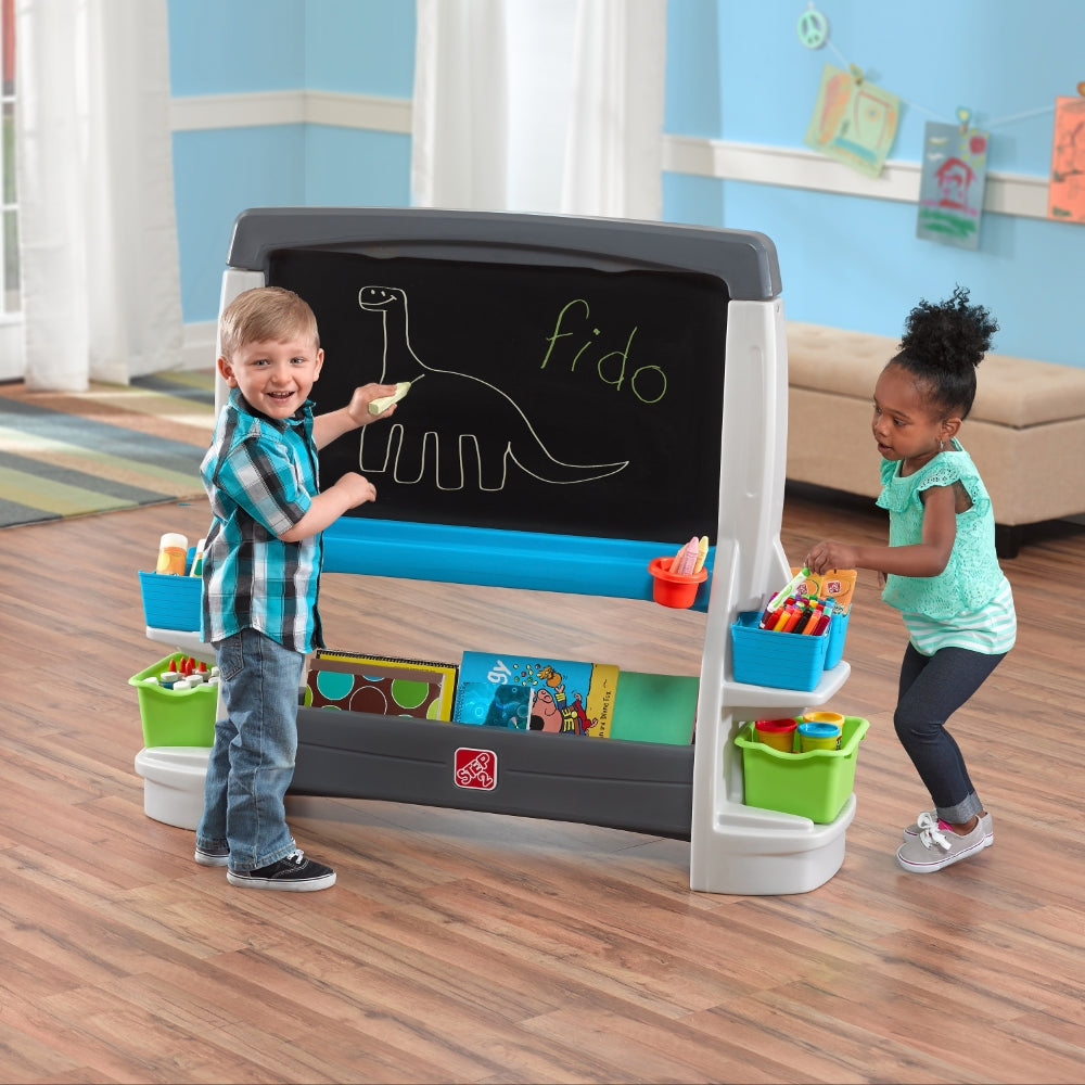 Jumbo Art Easel by Step2 — kids activity toy for outdoor play and birthday gifts - image 3