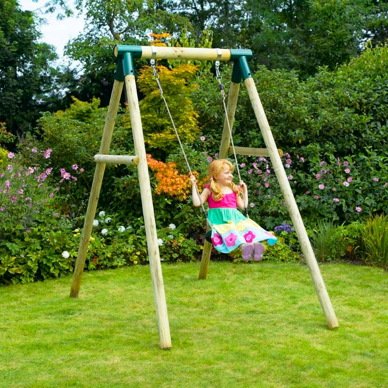 Plum Bush Baby Wooden Swing Set by Plum — kids activity toy for outdoor play and birthday gifts - image 2