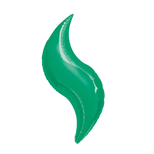 36" Green Curve Balloons