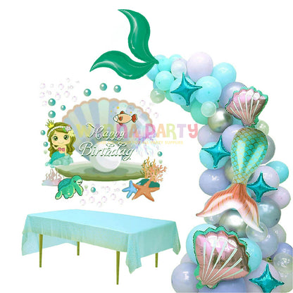 36" Green Curve Balloons