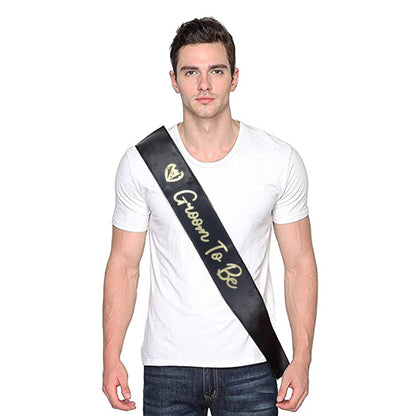 Groom To Be Sash