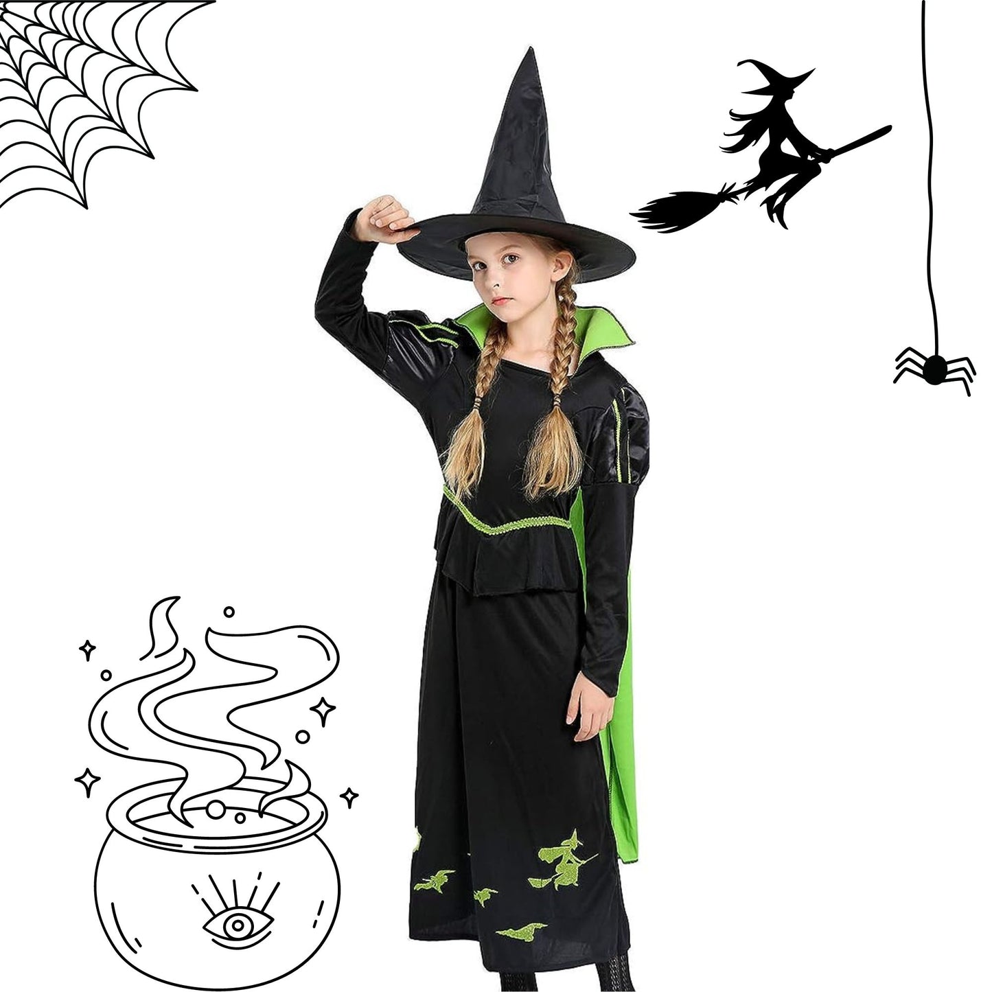 Wicked Witch of the West Costume Size M