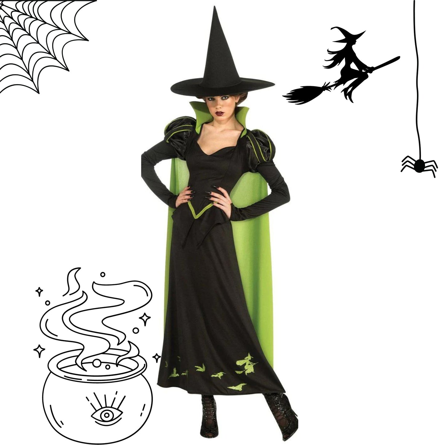 Wicked Witch of the West Costume Size M