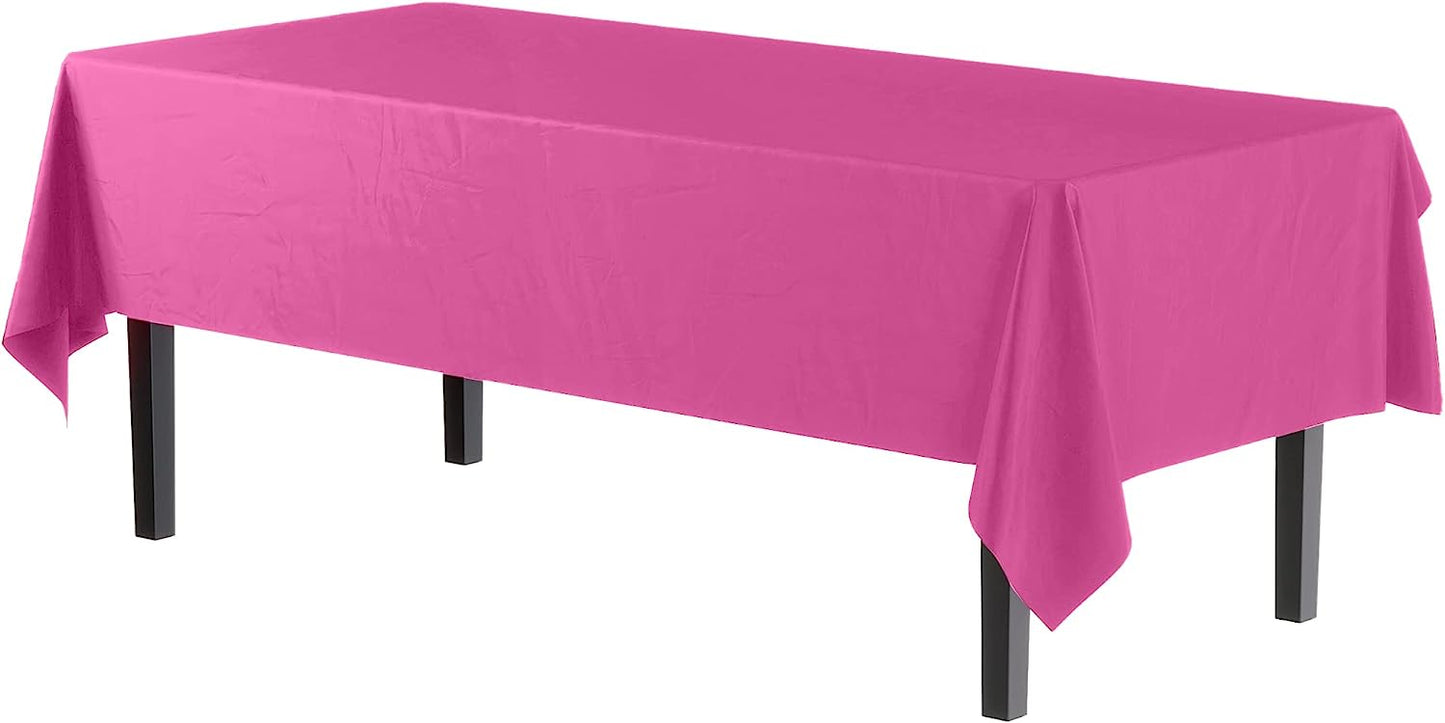 Hot Pink Tablecover 54 inch x 108 inch