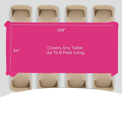 Hot Pink Tablecover 54 inch x 108 inch