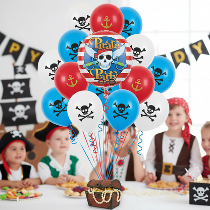 Pirate Party Balloon - Pirate Balloon Bouquet