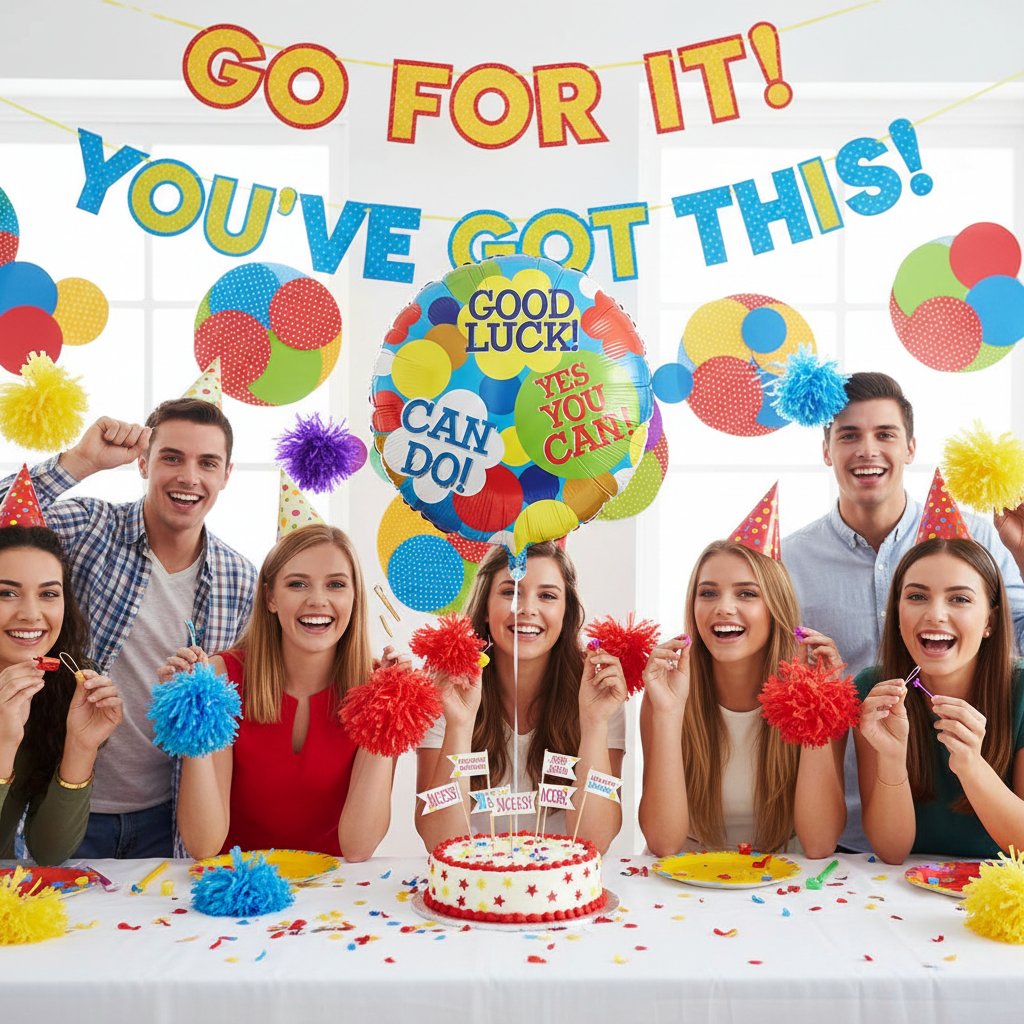 Good Luck Balloon - Exam Good Luck Party