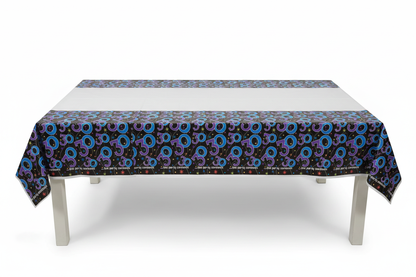 30th Birthday Plastic Tablecover flat front view