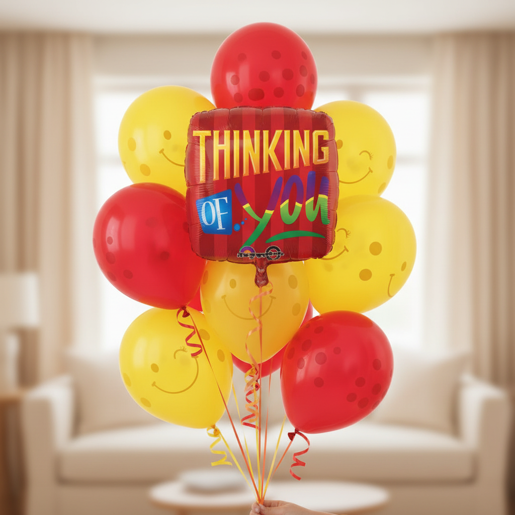 Thinking of You Balloon - Balloon Bouquet Delivery