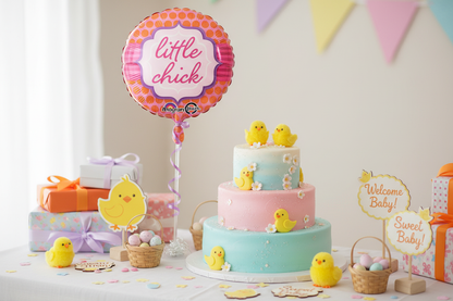 Little Chick Balloon - Cake Table Centrepiece
