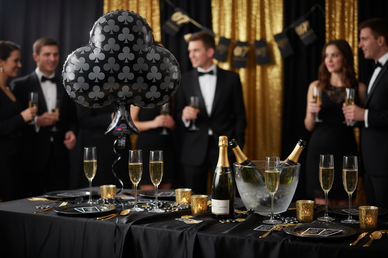 Club Balloon - Black Tie James Bond Party
