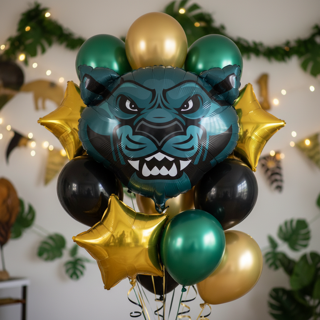 Panther Balloon - Balloon Bouquet Decoration