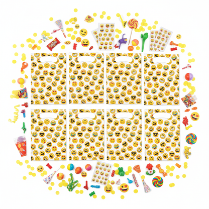 Emojis Loot Bags Flat Lay Product Shot