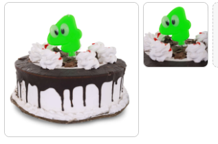 Googly Eyes Numerical No. 4 Candle
