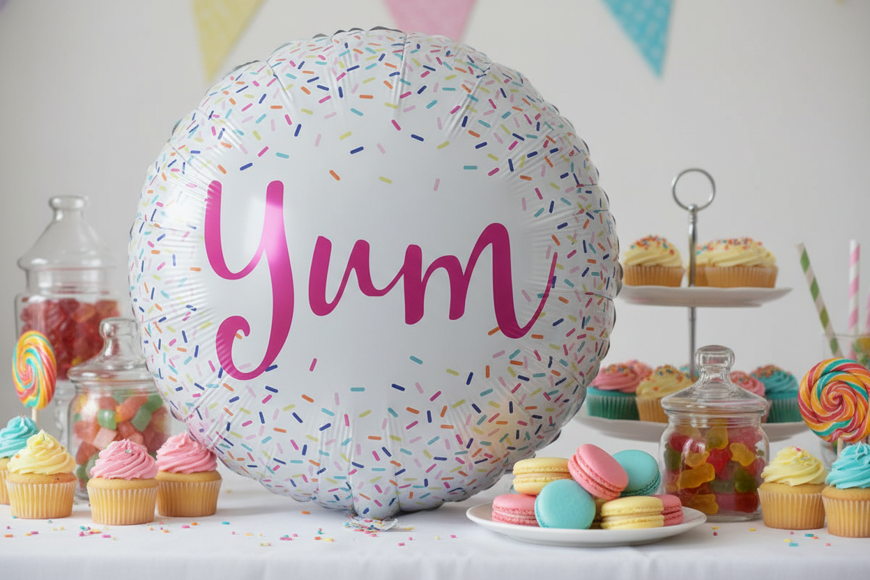 Yum Balloon - Dessert Table Centrepiece