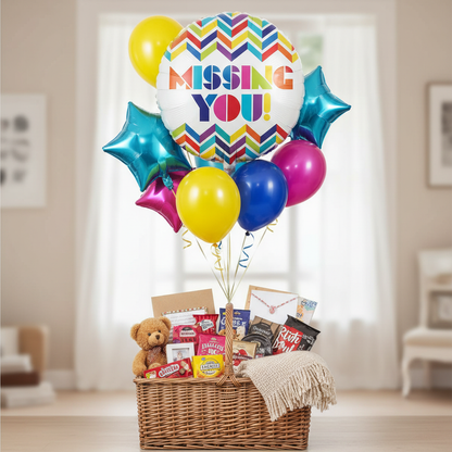 Missing You Balloon - Care Package Decoration