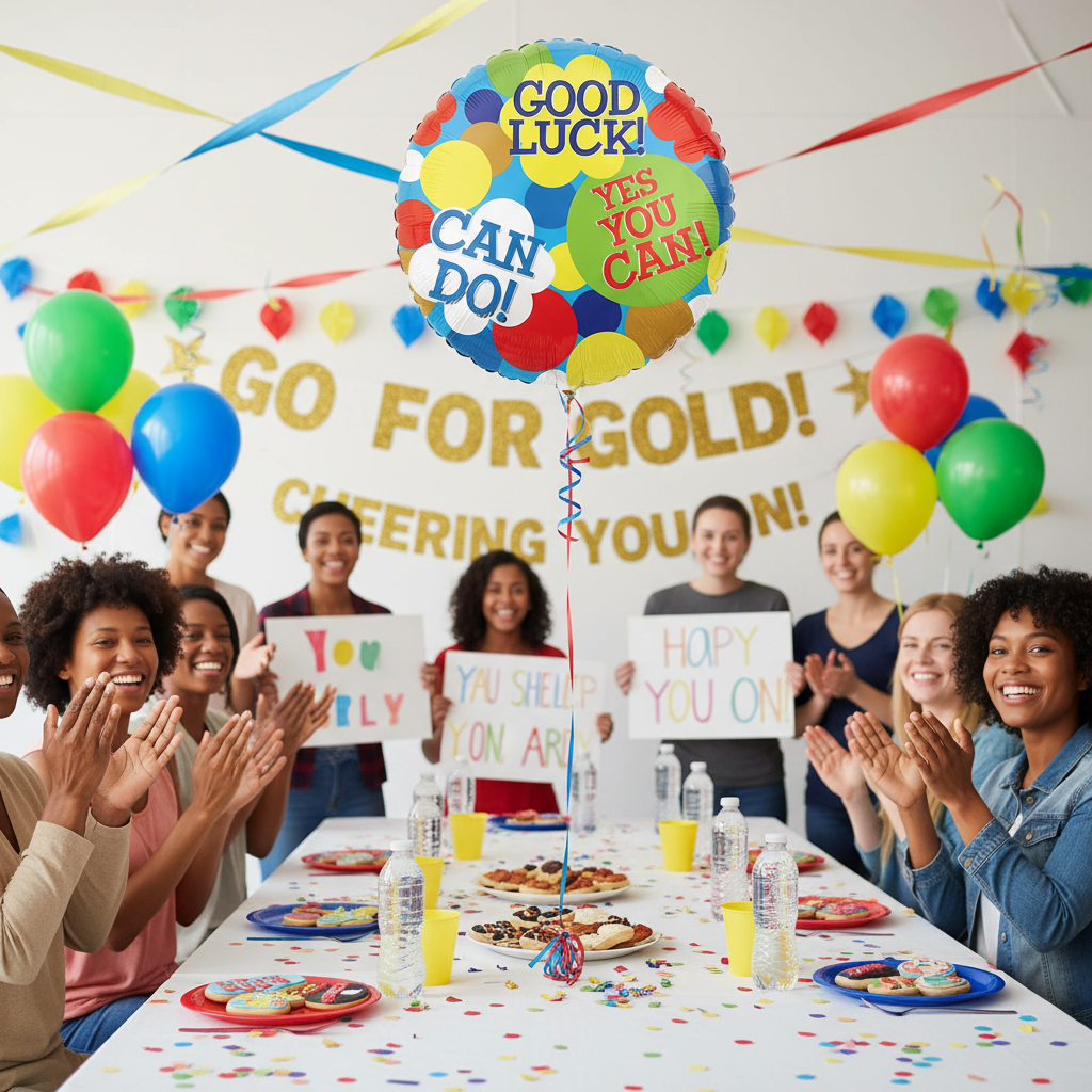 Good Luck Balloon - Sports Send-Off Party