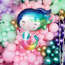 Mermaid Foil balloon Set Of 5