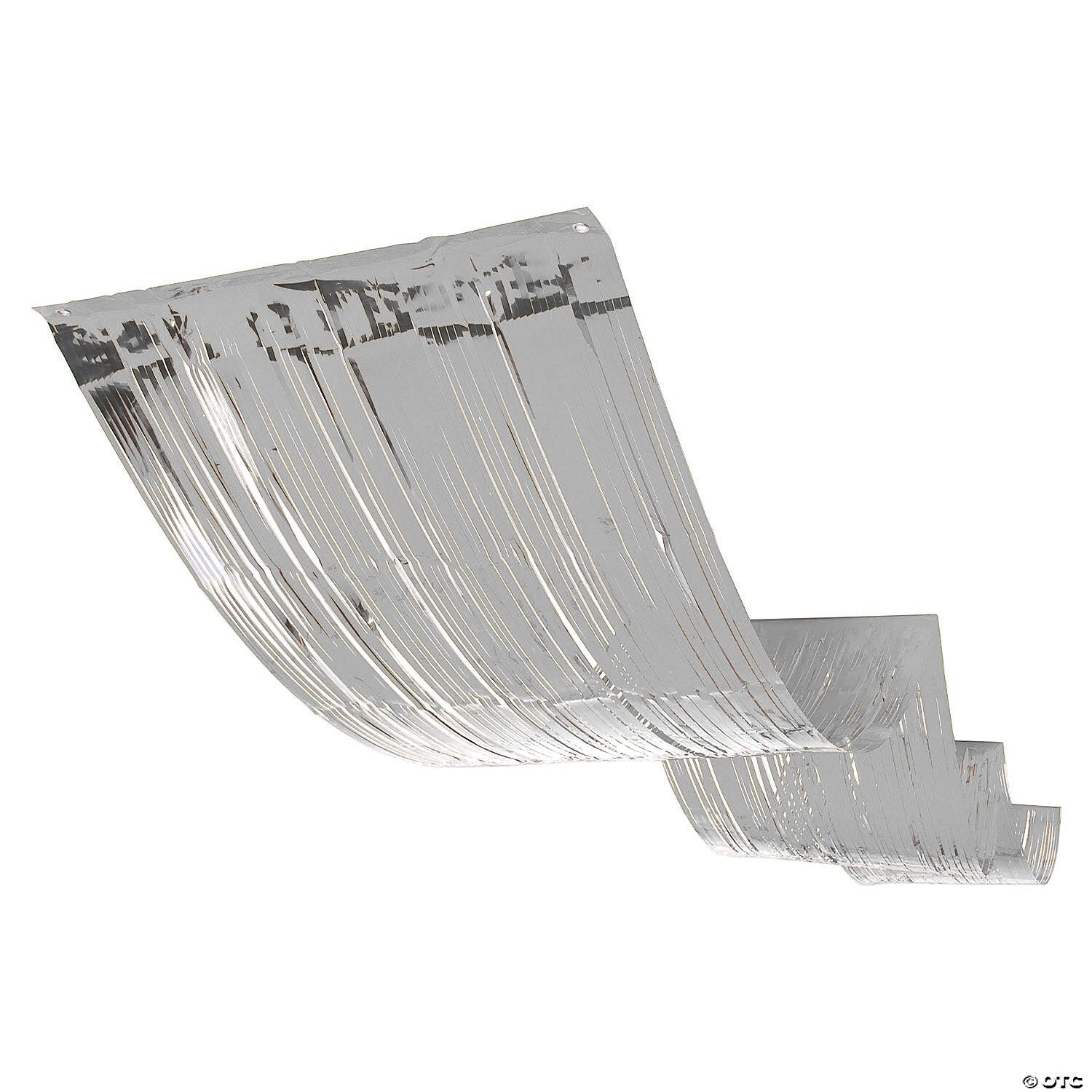 Silver Ceiling Curve Decoration - 15FTX 1 FT