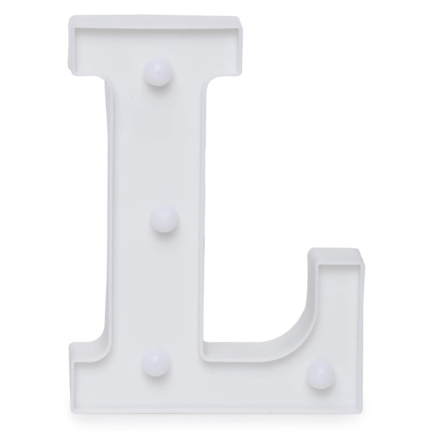 LED Marquee Alphabet Letter L - 1 PC