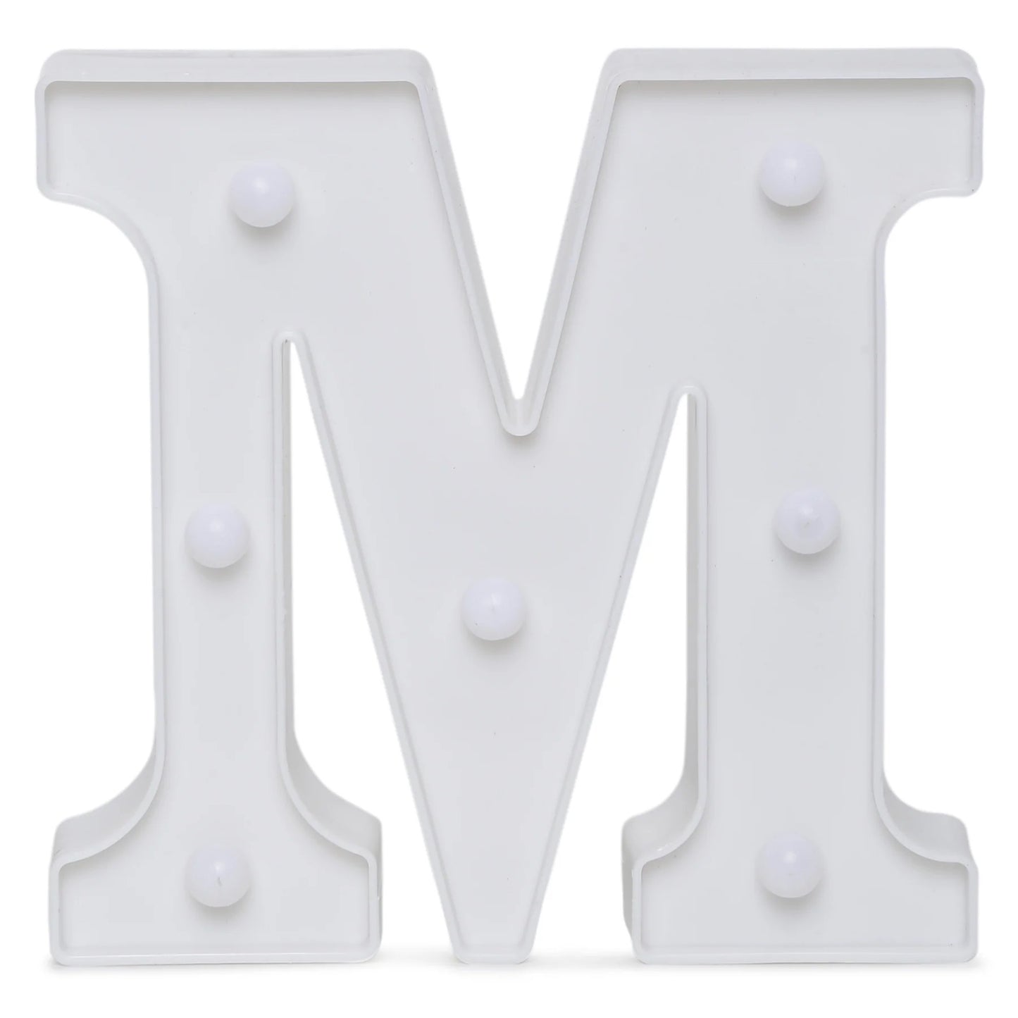 LED Marquee Alphabet Letter M - 1 PC