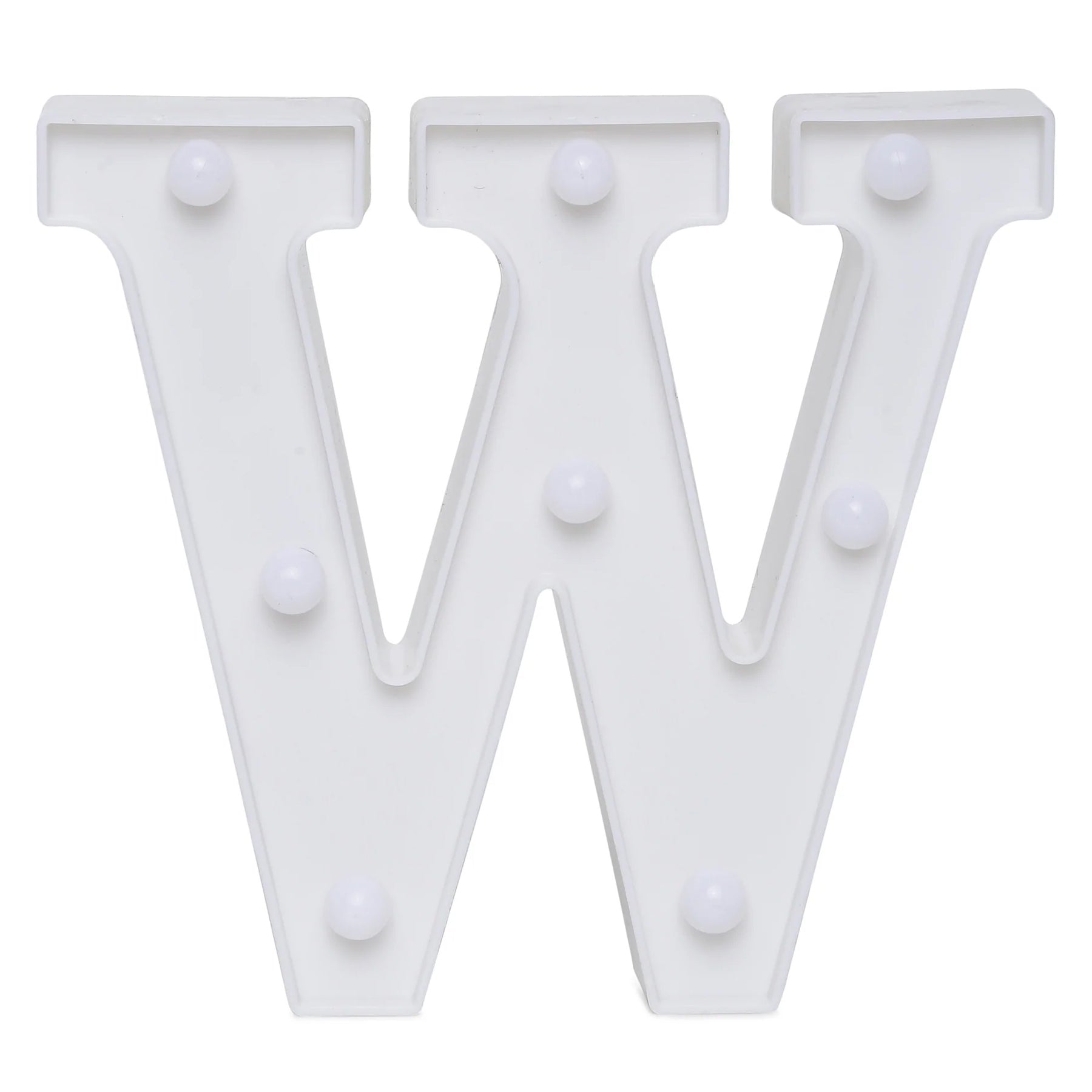 LED Marquee Alphabet W-1PC