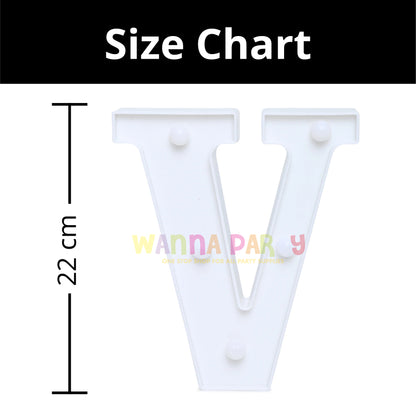 LED Marquee Alphabet V-1PC