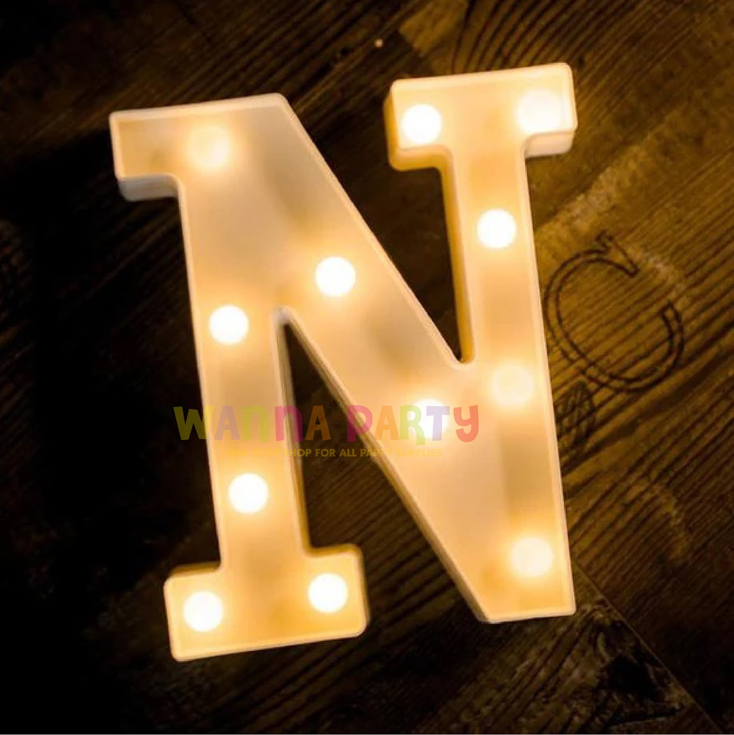 LED Marquee Alphabet Letter N - 1 PC