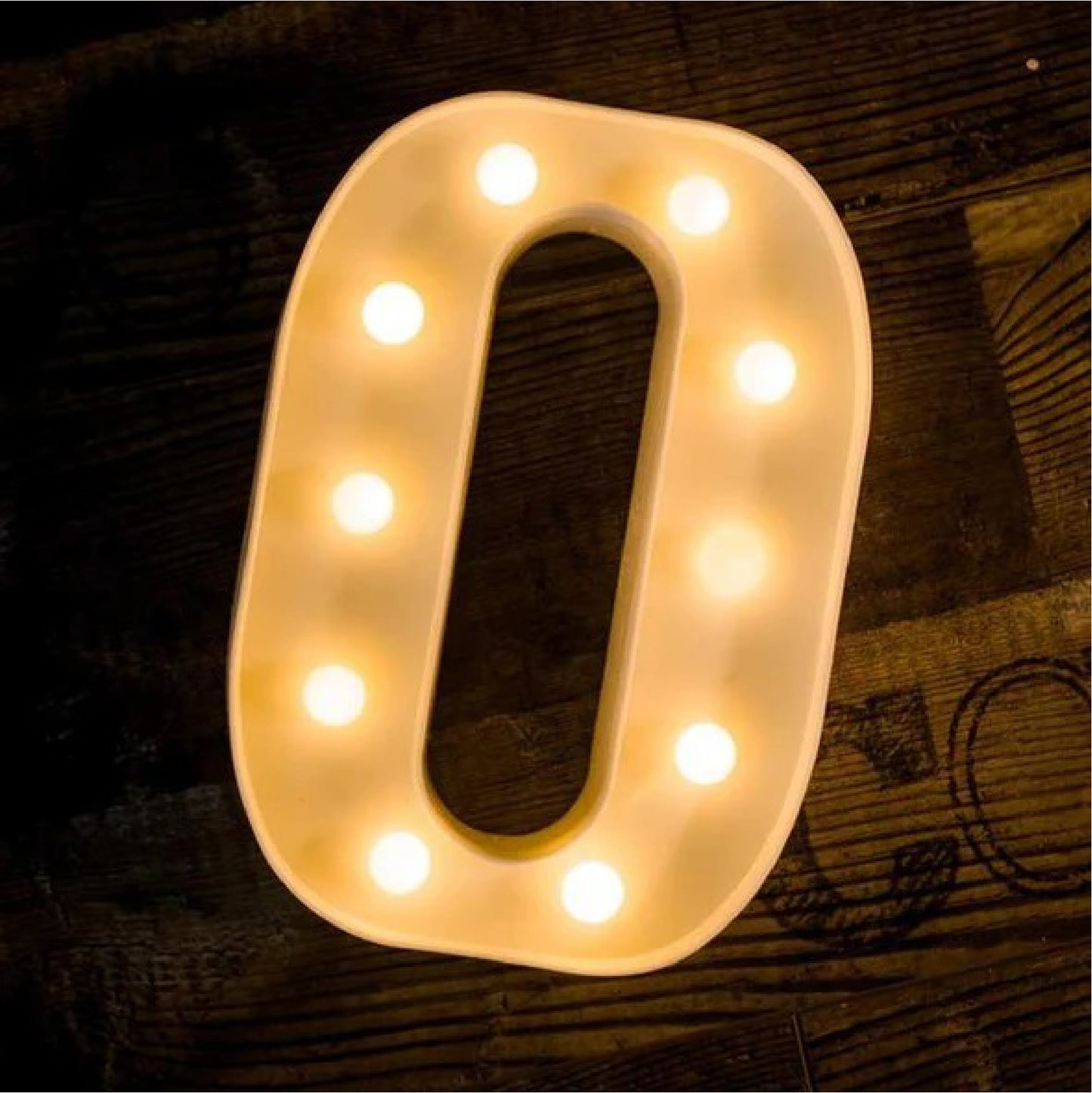 LED Marquee Alphabet Letter O - 1 PC