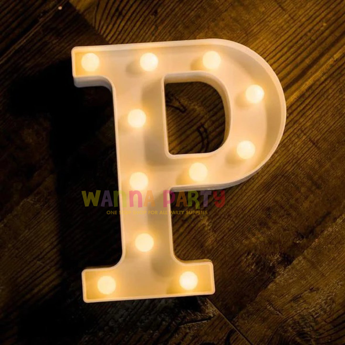 LED Marquee Alphabet P-1PC