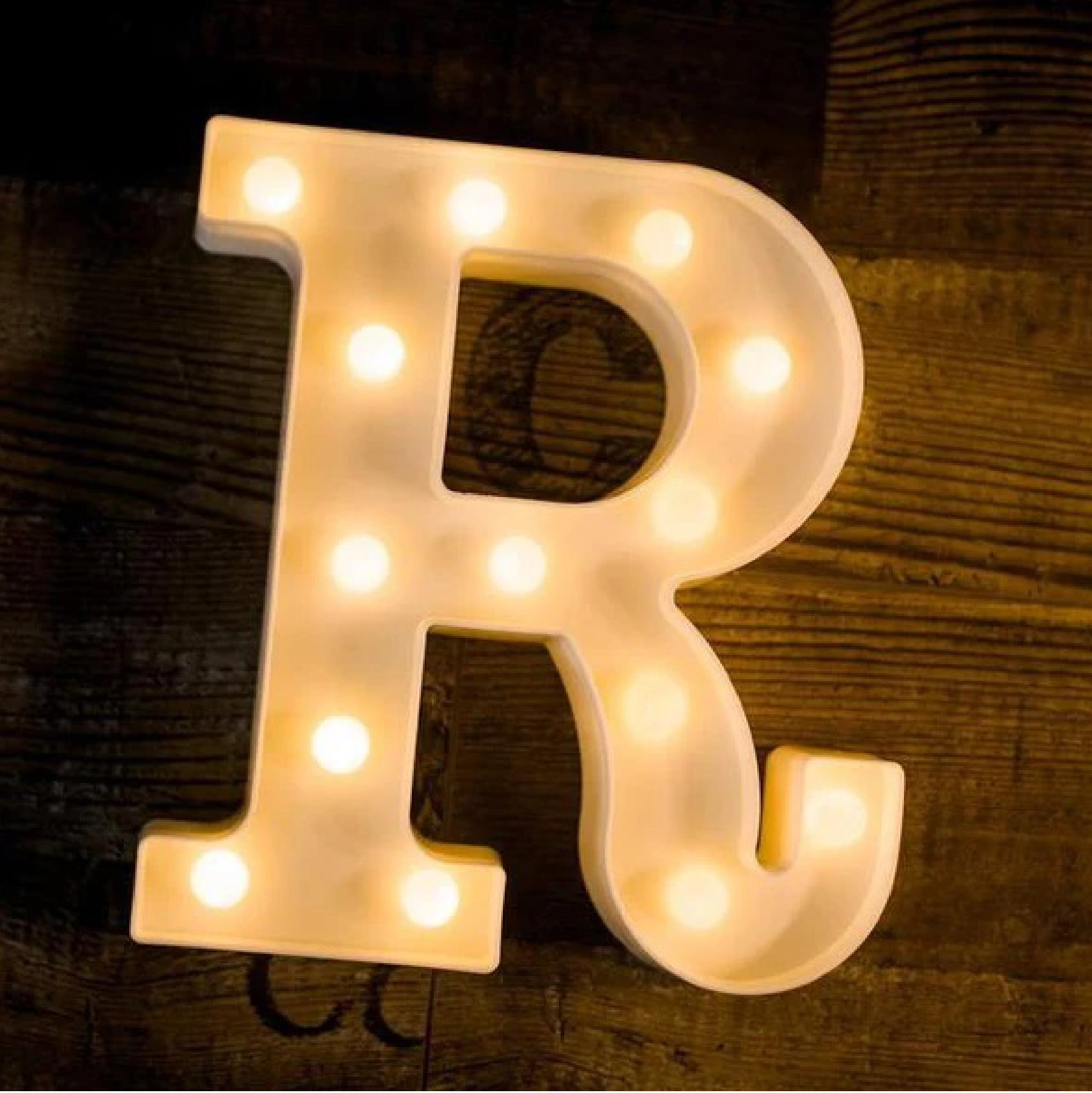 LED Marquee Alphabet Letter R - 1 PC