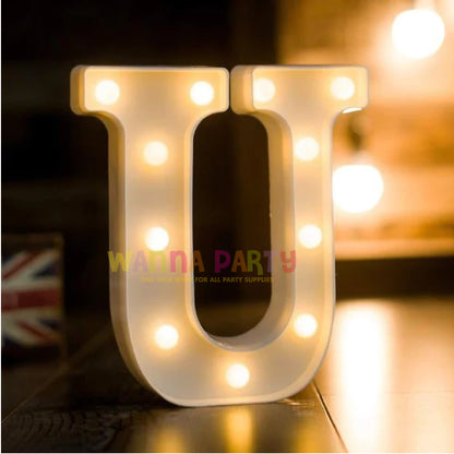 LED Marquee Alphabet U-1PC