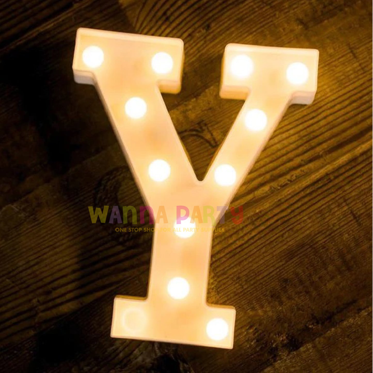 LED Marquee Alphabet Letter Y - 1 PC