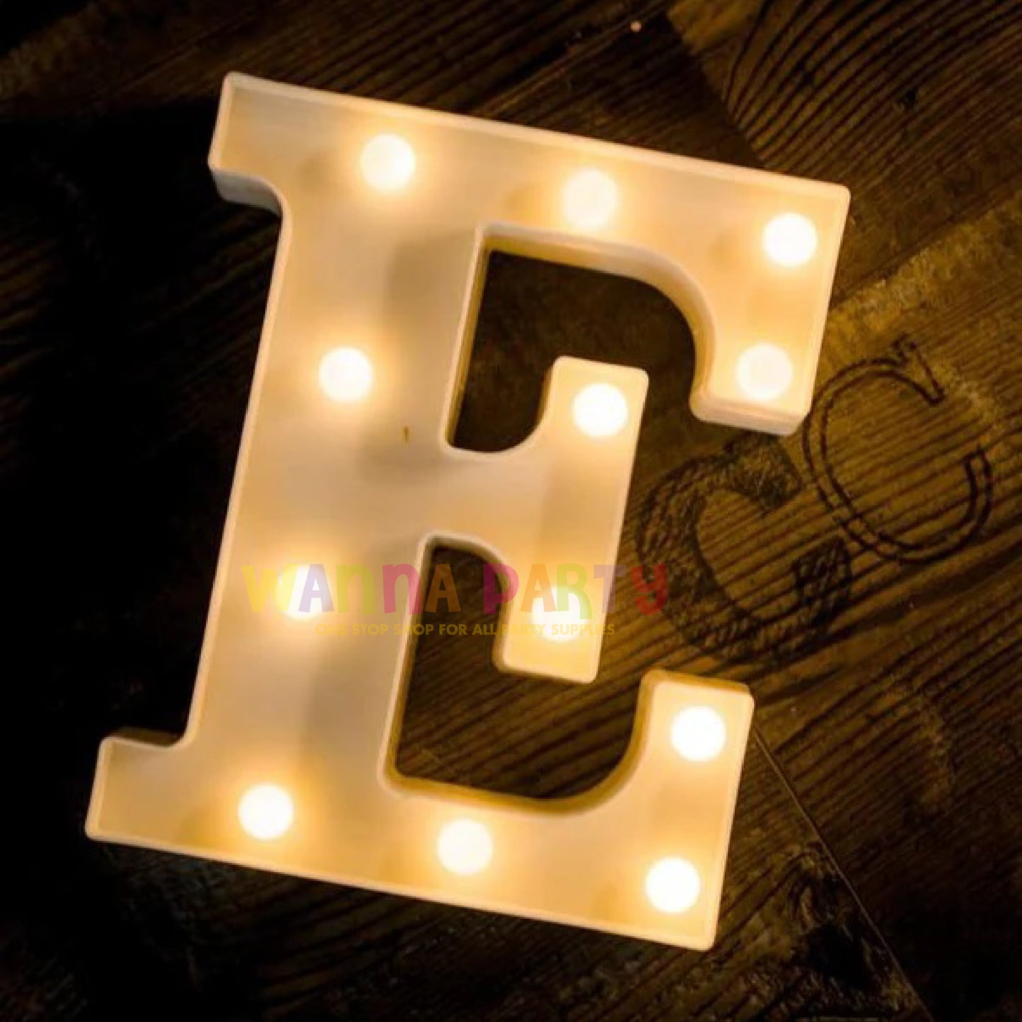 LED Marquee Alphabet Letter E - 1 PC