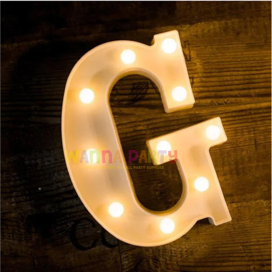 LED Marquee Alphabet Letter G- 1 PC