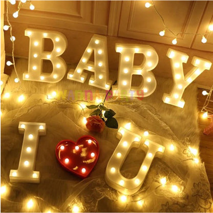 LED Marquee Alphabet Letter J - 1 PC