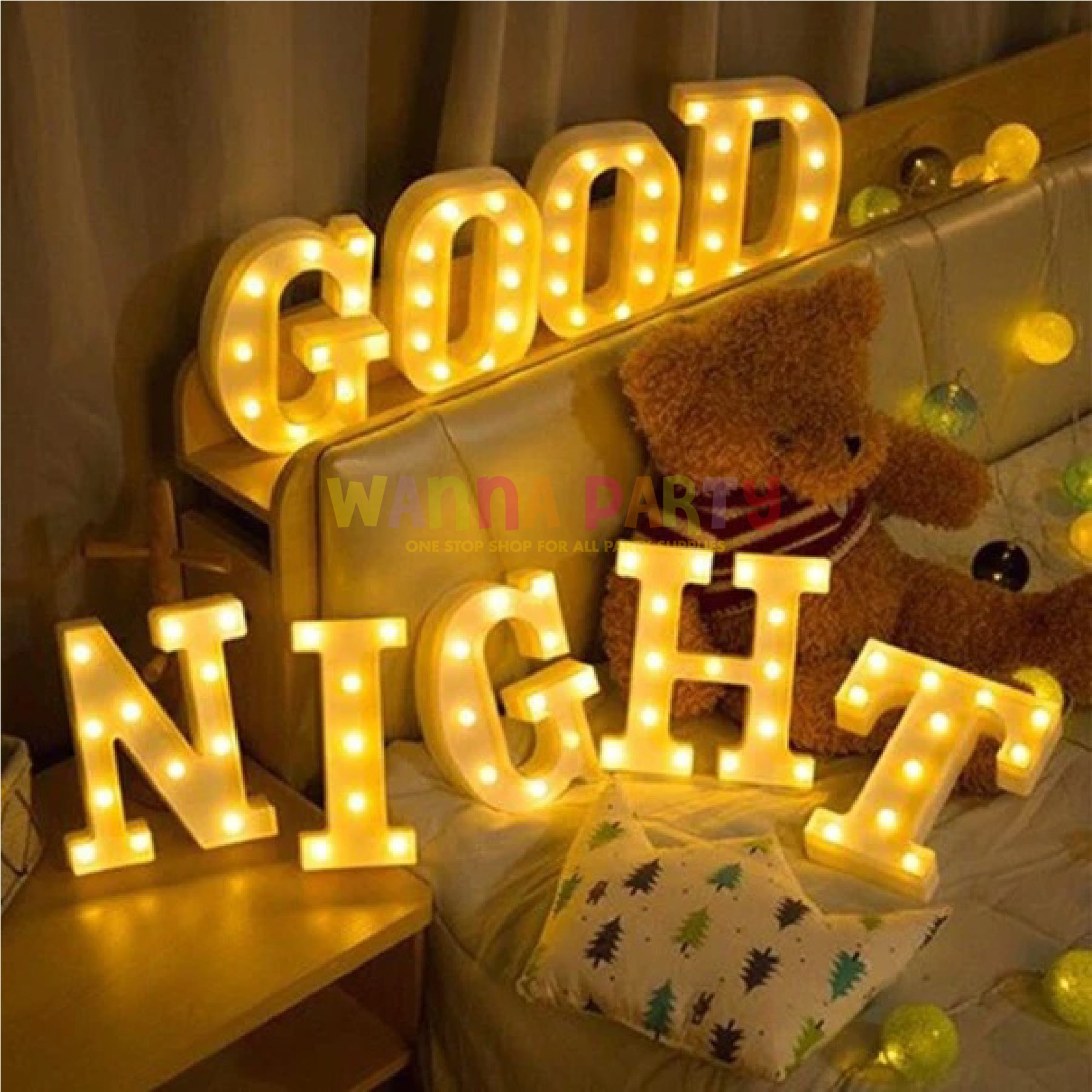 LED Marquee Alphabet Letter N - 1 PC