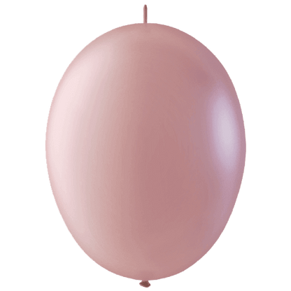 12" Linking Balloon Peach