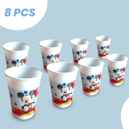 Minnie Mouse Plastic Cups - 250ML - 8PC