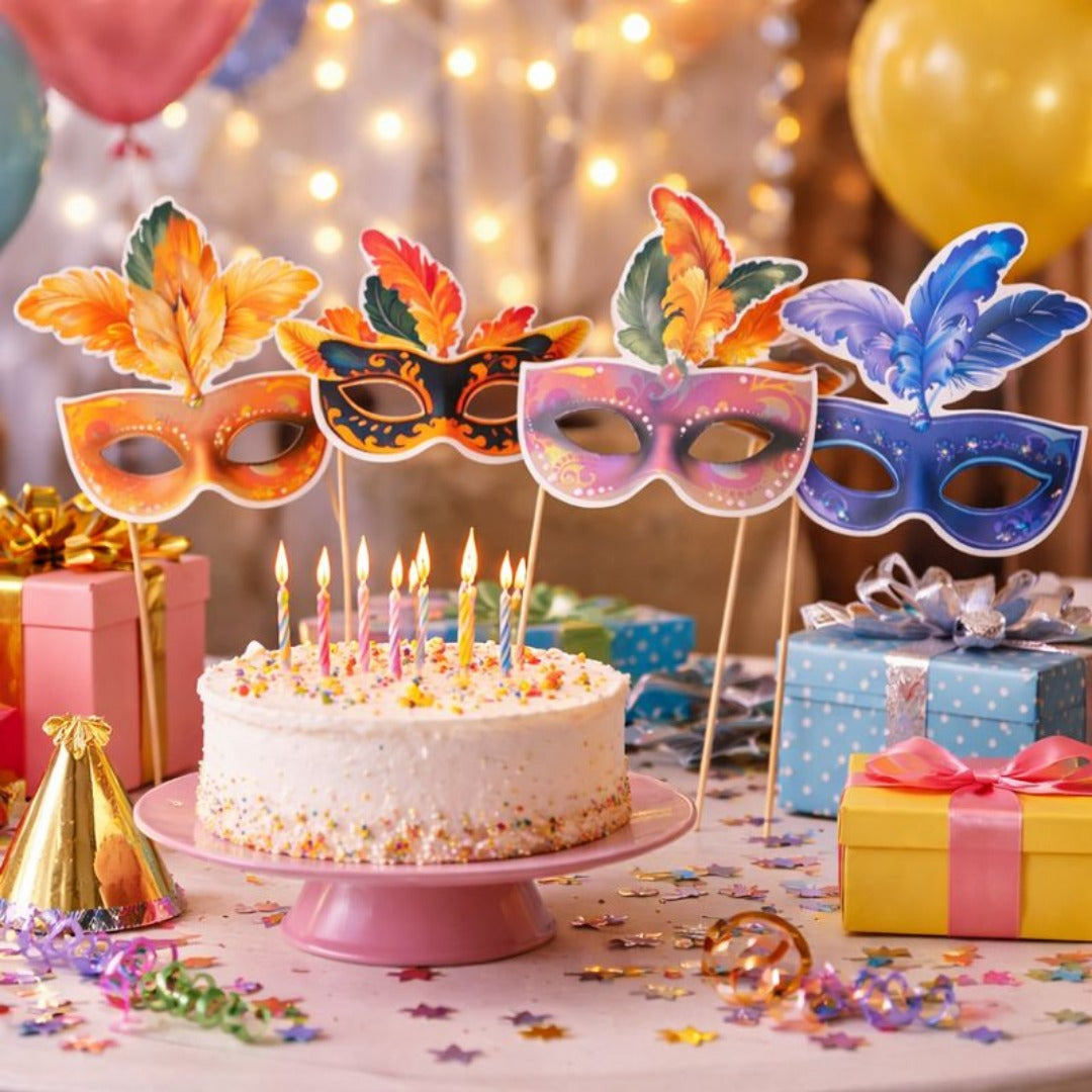 Masquerade Mask Photo Props Set-9