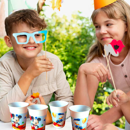 Minnie Mouse Plastic Cups - 250ML - 8PC