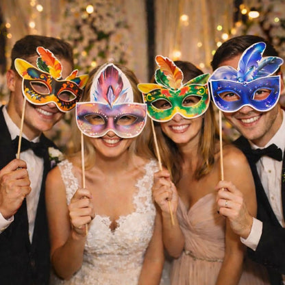 Masquerade Mask Photo Props Set-9